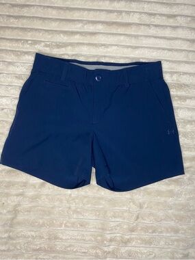 Under Armour Women's Navy Athletic Golf Shorts